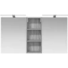 Vonios spintos komplektas su lentyna 3 pcs 130 x 14,5 x 70 cm