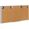 Vonios spintos komplektas 3 vnt. 140 x 14,5 x 70 cm