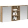Vonios spintos komplektas 3 vnt. 126 x 16 x 62.5 cm