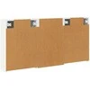 Vonios spintos komplektas su lentyna 3 pcs 126 x 16 x 62.5 cm