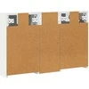 Vonios spintos komplektas su lentyna 3 pcs 80 x 10,5 x 50 cm