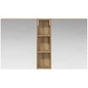 Vonios spintos komplektas su lentyna 3 pcs 120 x 14,5 x 70 cm