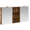 Vonios spintos komplektas su lentyna 3 pcs 140 x 14,5 x 70 cm