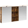 Vonios spintos komplektas su lentyna 3 pcs 140 x 14,5 x 70 cm