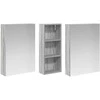 Vonios spintos komplektas 3 vnt. 130 x 14,5 x 70 cm
