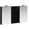 Vonios spintos komplektas su lentyna 3 pcs 90 x 10,5 x 50 cm