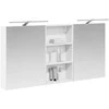 Vonios spintos komplektas su lentyna 3 pcs 140 x 14,5 x 70 cm