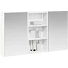 Vonios spintos komplektas su lentyna 3 pcs 90 x 10,5 x 50 cm