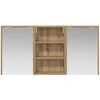 Vonios spintos komplektas 3 vnt. 126 x 16 x 62.5 cm