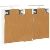 Vonios spintos komplektas su lentyna 3 pcs 100 x 10,5 x 60,5 cm