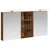 Vonios spintos komplektas su lentyna 3 pcs 140 x 14,5 x 70 cm