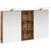 Vonios spintos komplektas su lentyna 3 pcs 110 x 10,5 x 60,5 cm
