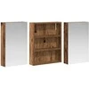 Vonios spintos komplektas su lentyna 3 pcs 100 x 10,5 x 50 cm
