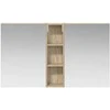 Vonios spintos komplektas su lentyna 3 pcs 120 x 14,5 x 70 cm