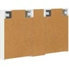 Vonios spintos komplektas su lentyna 3 pcs 100 x 10,5 x 60,5 cm