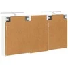 Vonios spintos komplektas su lentyna 3 pcs 140 x 14,5 x 70 cm