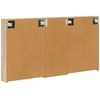 Vonios spintos komplektas su lentyna 3 pcs 130 x 14,5 x 70 cm