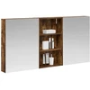 Vonios spintos komplektas su lentyna 3 pcs 140 x 14,5 x 70 cm