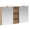 Vonios spintos komplektas su lentyna 3 pcs 130 x 14,5 x 70 cm