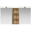 Vonios spintos komplektas su lentyna 3 pcs 130 x 14,5 x 70 cm