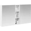Vonios spintos komplektas su lentyna 3 pcs 120 x 14,5 x 70 cm