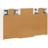 Vonios spintos komplektas su lentyna 3 pcs 90 x 10,5 x 50 cm