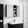 Vonios spintos komplektas su lentyna 3 pcs 100 x 10,5 x 60,5 cm