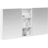 Vonios spintos komplektas su lentyna 3 pcs 130 x 14,5 x 70 cm