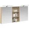 Vonios spintos komplektas su lentyna 3 pcs 140 x 14,5 x 70 cm