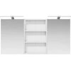 Vonios spintos komplektas su lentyna 3 pcs 120 x 10,5 x 60,5 cm