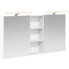 Vonios spintos komplektas su lentyna 3 pcs 130 x 14,5 x 70 cm