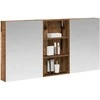 Vonios spintos komplektas su lentyna 3 pcs 140 x 14,5 x 70 cm