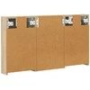 Vonios spintos komplektas su lentyna 3 pcs 90 x 10,5 x 50 cm