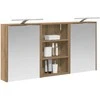 Vonios spintos komplektas 3 vnt. 126 x 16 x 62.5 cm