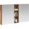 Vonios spintos komplektas su lentyna 3 pcs 120 x 14,5 x 70 cm