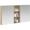 Vonios spintos komplektas su lentyna 3 pcs 130 x 14,5 x 70 cm