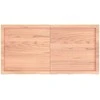 Vonios stalviršis, šviesiai rudas, 120x60x(2-6)cm, mediena