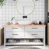Vonios stalviršis, šviesiai rudas, 160x40x(2-4)cm, mediena