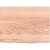 Vonios stalviršis, šviesiai rudas, 40x30x(2-4) cm, mediena