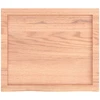 Vonios stalviršis, šviesiai rudas, 60x50x(2-6) cm, mediena