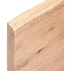 Vonios stalviršis, šviesiai rudas, 80x50x(2-4) cm, mediena