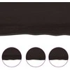 Vonios stalviršis, tamsiai rudas, 100x50x(2-6)cm, mediena