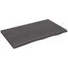 Vonios stalviršis, tamsiai rudas, 100x60x(2-4) cm, mediena