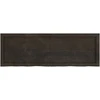 Vonios stalviršis, tamsiai rudas, 120x40x(2-6)cm, mediena