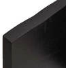 Vonios stalviršis, tamsiai rudas, 120x50x(2-4)cm, mediena