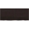 Vonios stalviršis, tamsiai rudas, 120x50x(2-4)cm, mediena