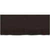 Vonios stalviršis, tamsiai rudas, 120x50x(2-6)cm, mediena