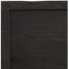 Vonios stalviršis, tamsiai rudas, 120x60x(2-4)cm, mediena