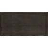 Vonios stalviršis, tamsiai rudas, 120x60x(2-4)cm, mediena