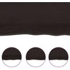 Vonios stalviršis, tamsiai rudas, 120x60x(2-4)cm, mediena
